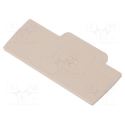 1 pcs x WEIDMu00dcLLER - 1521510000 AEP 3C 2.5 - End plate, colourless, A series