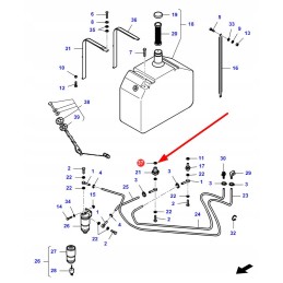 La14464081 fuel tank o-ring r37 69 x 3 53