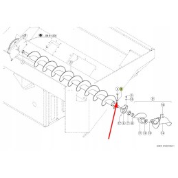 215201 1 flange nut m12 x 1 5