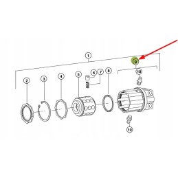 138870 0 ripper drive clutch housing
