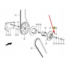 629265 0 fan variator wheel clamp