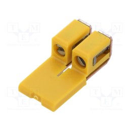 1 pcs x WEIDMu00dcLLER - 1053660000 WQV 2.5/2 - Screw bridge, ways: 2, WDU2.5