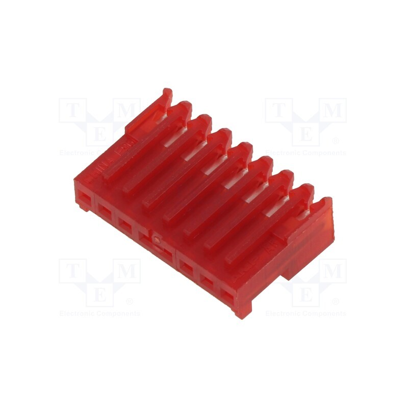 1 pcs x TE Connectivity - 3-643813-8 - Plug, wire-board, female, PIN: 8, polarized, 2.54mm, IDC, for cable