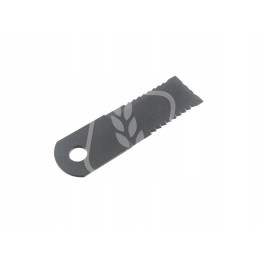 Toothed forage harvester knife 175x50x4 5mm fi20mm hf44443