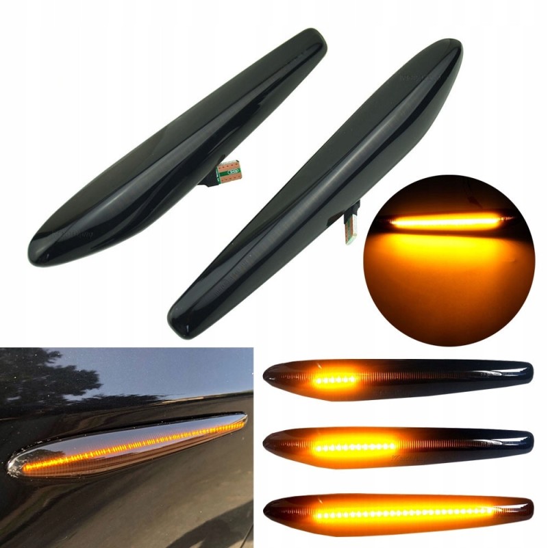 LED turn signal flasher dynamic lamp alpha