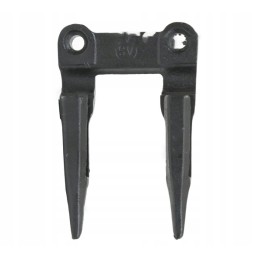 Double finger bayonet without stalk for bison bison