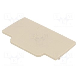 1 pcs x WEIDMu00dcLLER - 1514400000 AEP 2C 2.5 - End plate, beige, Width: 2.1mm, wemid, -50÷130°C, UL94V-0, A2C2.5