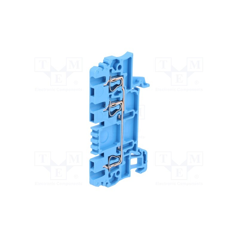 1 pcs x WEIDMu00dcLLER - 1775540000 ZDU 1.5/3AN BL - Splice terminal: rail, 1.5mm2, ways: 1, terminals: 3, blue, wemid