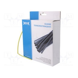 1 rol x BM GROUP - GBS032MGV - Heat shrink sleeve, glueless, 2: 1, 3.2mm, L: 11m, polyolefine