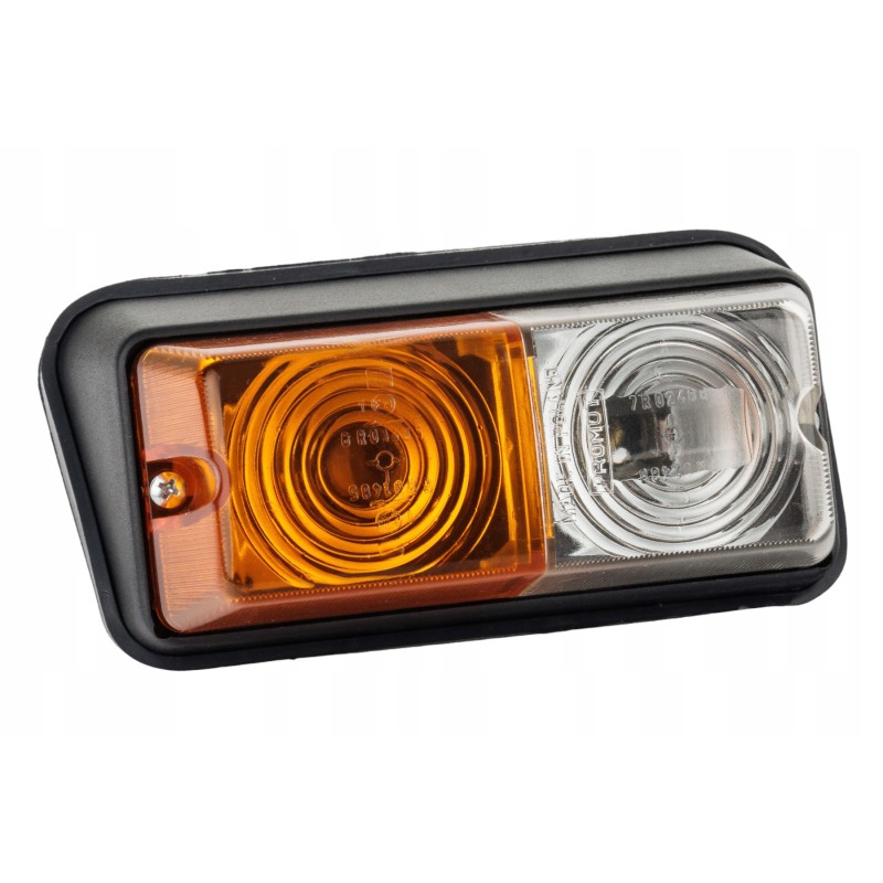 Left front lamp t 25, plastic with a gasket