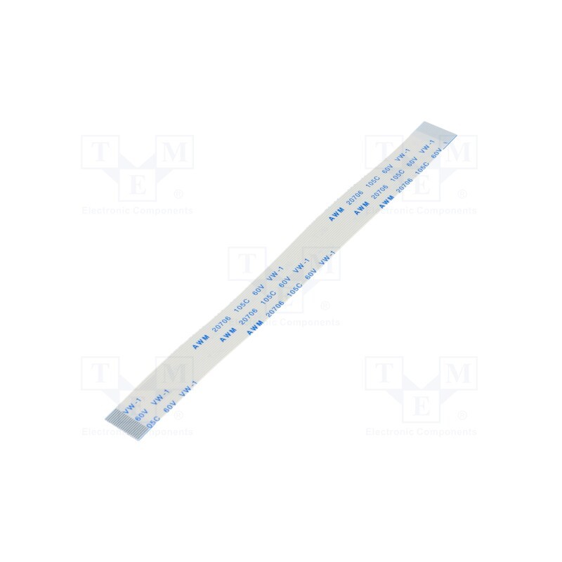 1 pcs x Global Connector Technology (GCT) - 05-20-A-0127-A-4-06-4-T - FFC cable, Cores: 20, Cable ph: 0.5mm, contacts on the sam