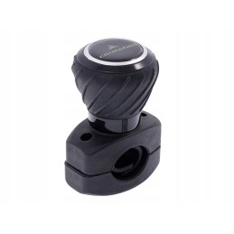 Universal black steering wheel knob with bearings