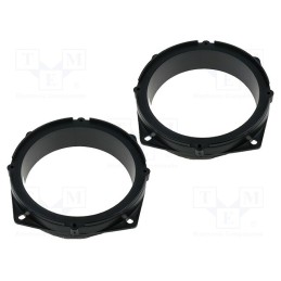 1 set x PER.PIC. - SU55002-05X2 - Speaker frame, 130mm, Mitsubishi, Mitsubishi Colt 2005-&gt,, 2pcs.