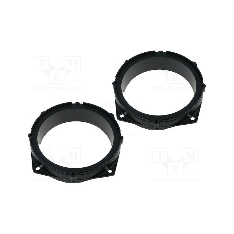 1 set x PER.PIC. - SU55002-05X2 - Speaker frame, 130mm, Mitsubishi, Mitsubishi Colt 2005-&gt,, 2pcs.