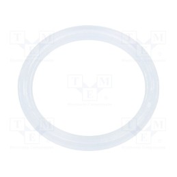 10 pcs x OBO BETTERMANN - 107 F PG16 PE - Gasket, polyetylene, Thk: 1.8mm, Øint: 21.8mm, Øout: 27mm, PG16