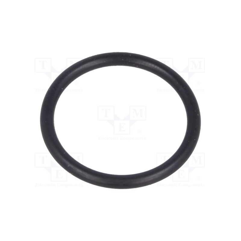 10 pcs x HUMMEL - 1.321.1300.17 - O-ring gasket, NBR rubber, Thk: 1.8mm, Øint: 17mm, PG13,5, black