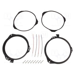 1 set x ACV - 271230-05-1-0 - Speaker frame, 165mm, BMW,Mercedes,Nissan,Opel,Renault