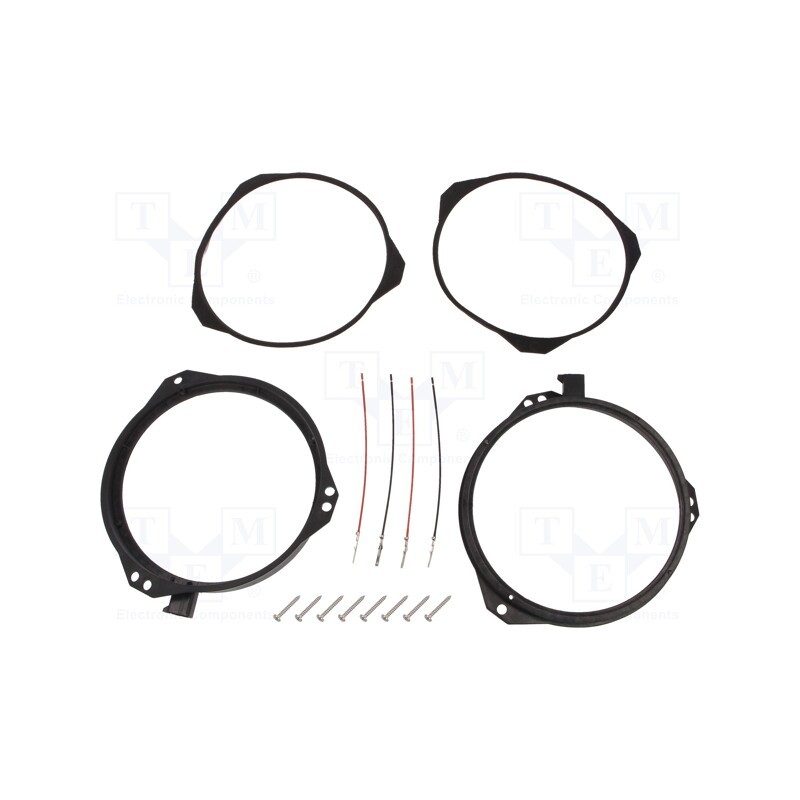 1 set x ACV - 271230-05-1-0 - Speaker frame, 165mm, BMW,Mercedes,Nissan,Opel,Renault