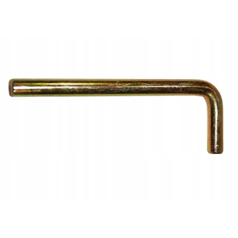 The claas 610434 straw reel drum finger is bent