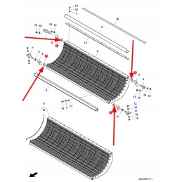 D28350031 concave spring wire