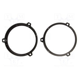 1 set x 4CARMEDIA - RAM-20.510/K - Speaker frame, 165mm, Kia, Kia Rio IV 2017-&gt,, 2pcs.