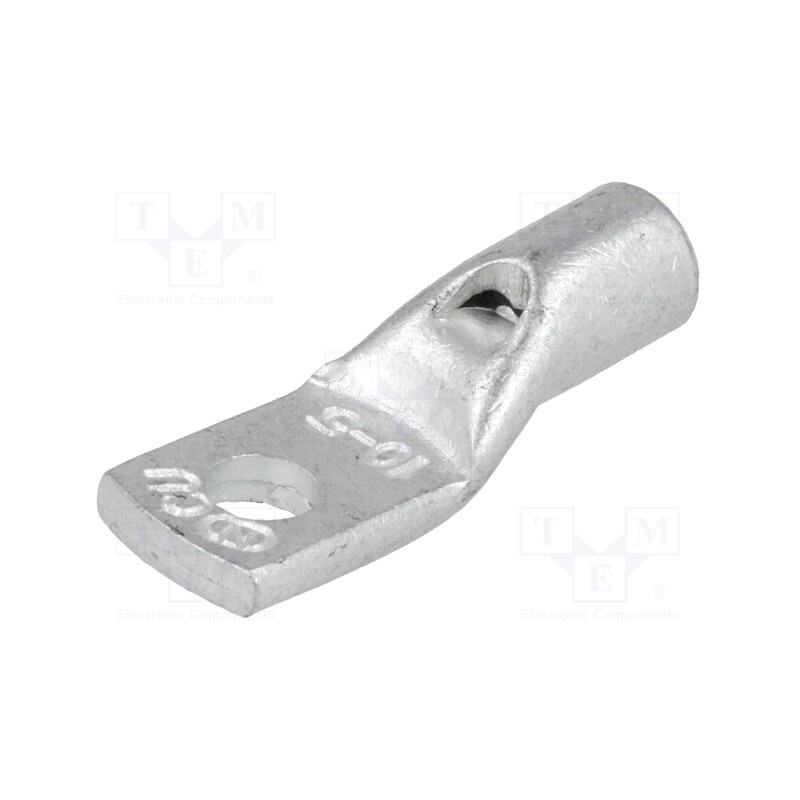 1 pcs x OUNEVA - VA01-0045 PK105 - Tip: ring tube, M5, 10mm2, crimped, for cable, tinned, L: 32mm