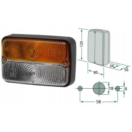 Headlamp direction position massey ferguson