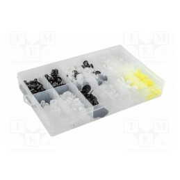 1 set x Hu00d6GERT TECHNIK - HT8G551 - Car clips, 345pcs, Peugeot