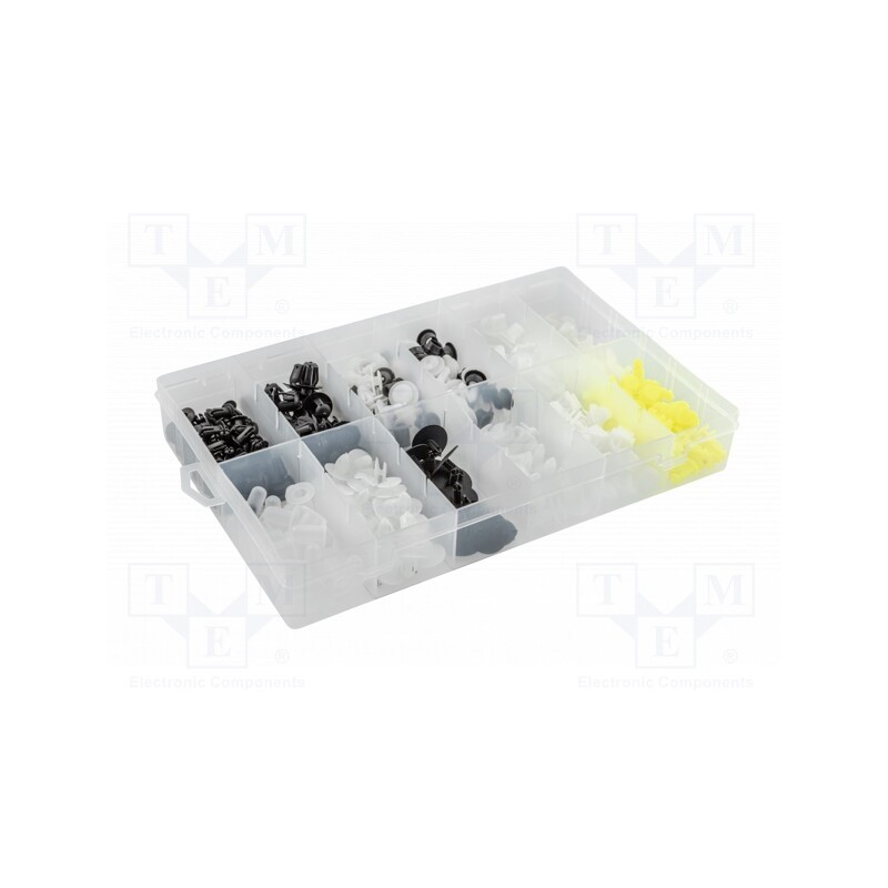 1 set x Hu00d6GERT TECHNIK - HT8G551 - Car clips, 345pcs, Peugeot