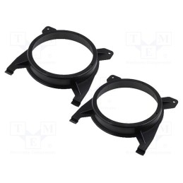 1 set x 4CARMEDIA - RAM-20.493/K - Speaker frame, 165mm, Volvo, Volvo S60 2001-&gt,2009, 2pcs.