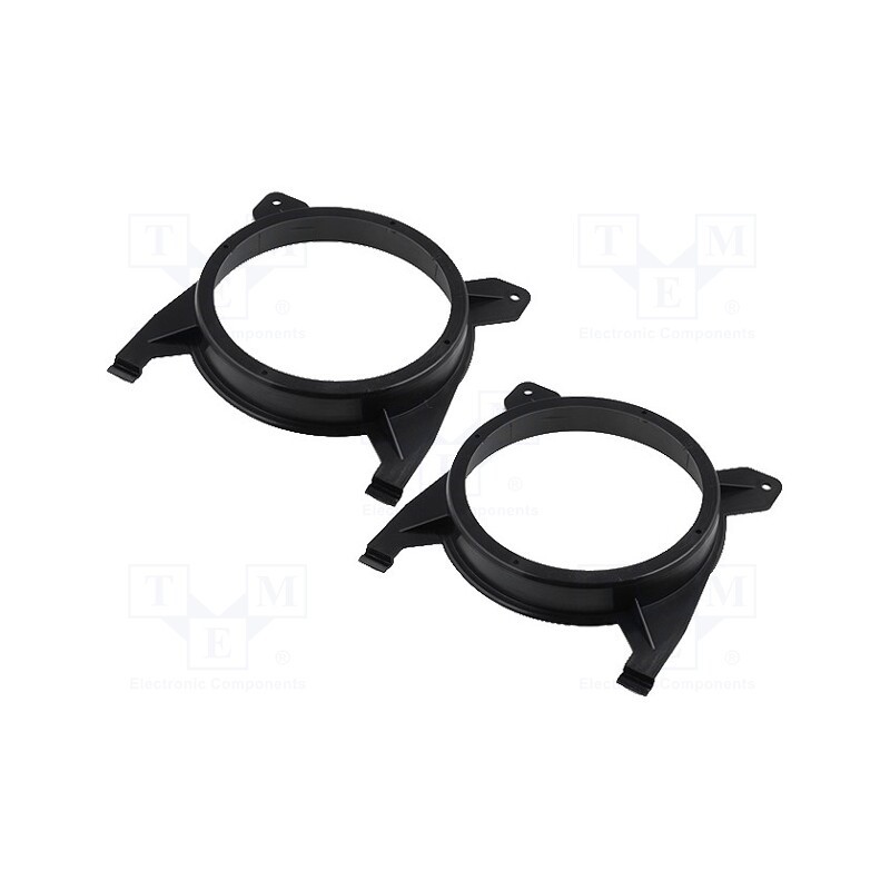 1 set x 4CARMEDIA - RAM-20.493/K - Speaker frame, 165mm, Volvo, Volvo S60 2001-&gt,2009, 2pcs.