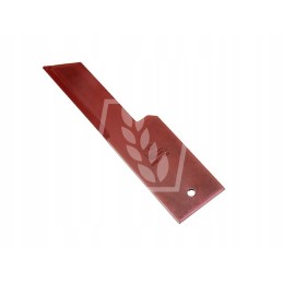 Smooth forage harvester knife with a offset 198x50x3mm Z590