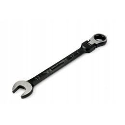 17 mm open-end wrench with 72 teeth ratchet