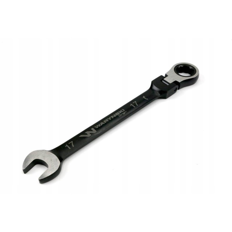 17 mm open-end wrench with 72 teeth ratchet