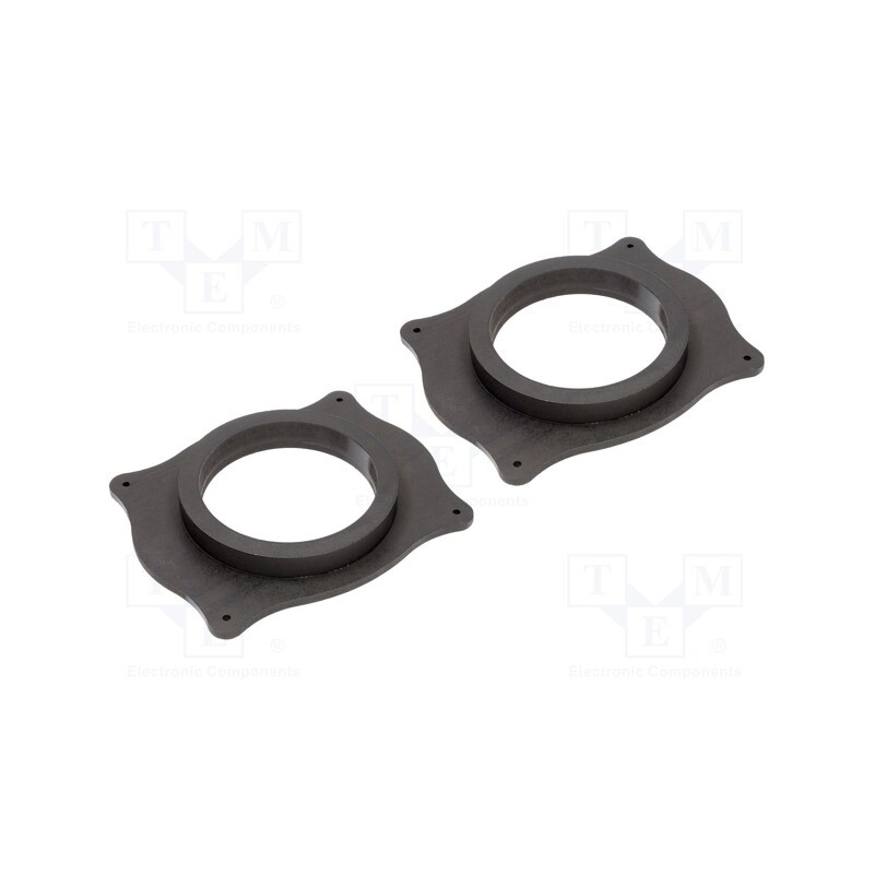 1 set x BASSER - DMLEXU02 - Spacer ring, MDF, 165mm, Lexus, impregnated, 2pcs.