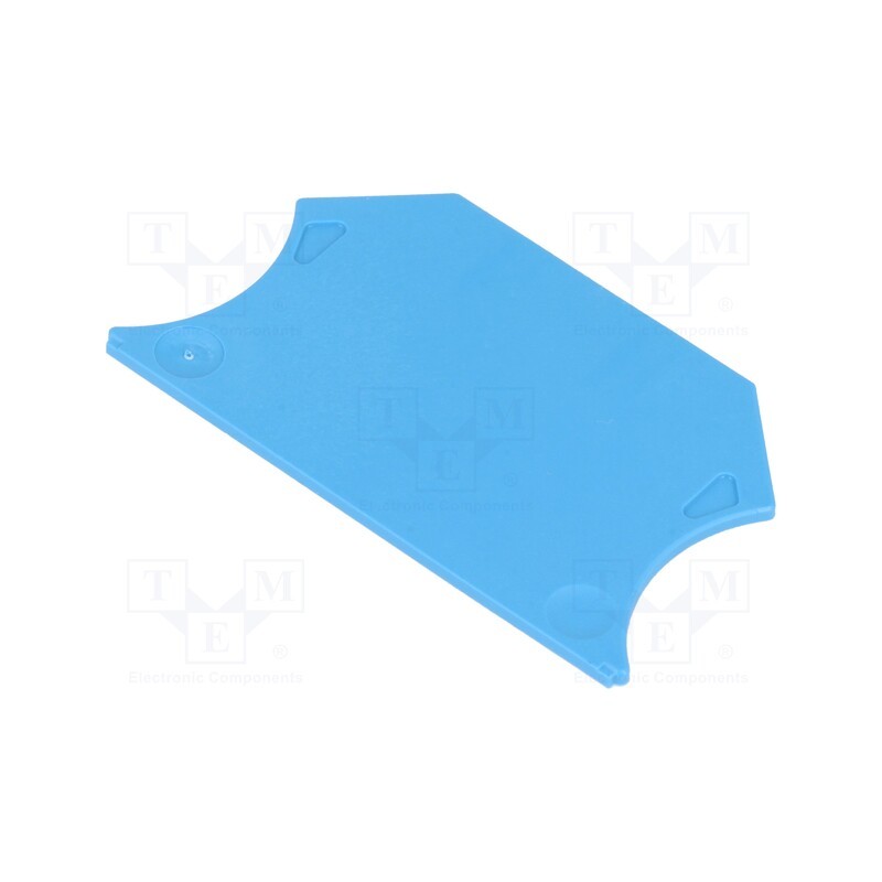 1 pcs x WEIDMu00dcLLER - 1050080000 WAP 2.5-10 BL - End plate, blue, max.125°C, WDU,WPE,WSI