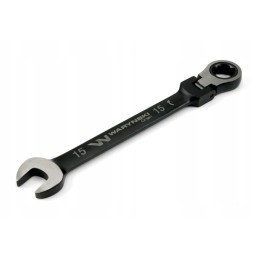 15 mm open-end wrench with 72 teeth ratchet