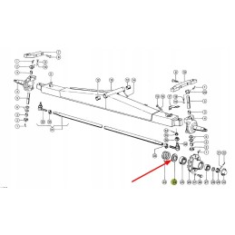 643019 0 limiting washer d124 5 x10