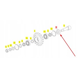 100111687 special washer 21 5 x 45 x 5 5