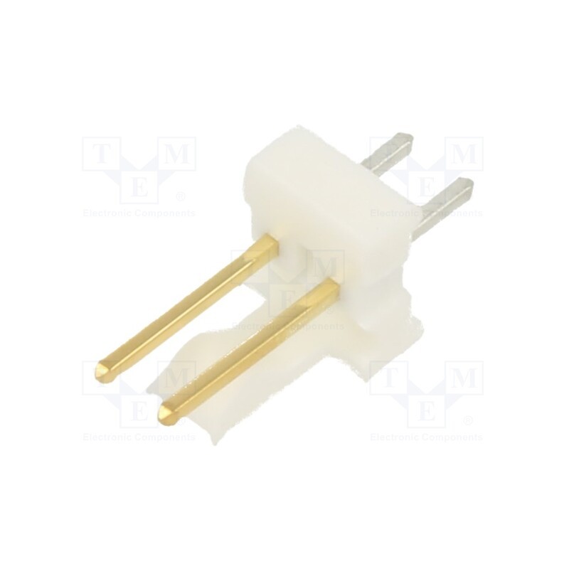 1 pcs x TE Connectivity - 3-641215-2 - 02P MTA100 HDR ASSY FL/ST 30AU