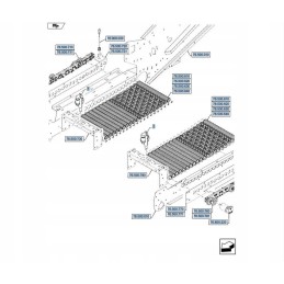 New Holland TC CX CR FR 84440 Electric Actuator