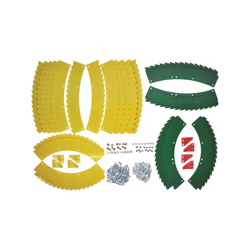 Set of knives for the M4500 445 premium attachment