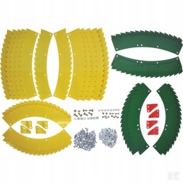 Set of knives for the M4500 445 premium attachment