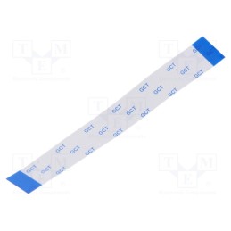 1 pcs x Global Connector Technology (GCT) - 05-24-A-0101-A-4-06-4-T - FFC cable, Cores: 24, Cable ph: 0.5mm, contacts on the sam
