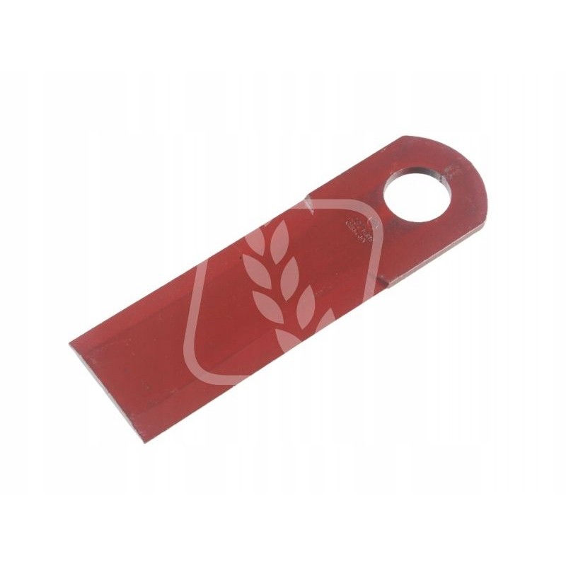 Smooth forage harvester knife 166x50x5mm fi 25mm rs42241