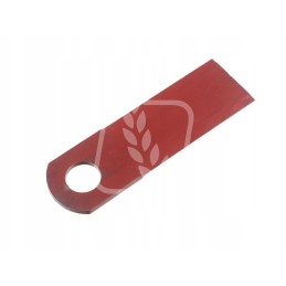 Smooth forage harvester knife 166x50x5mm fi 25mm rs42241