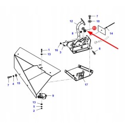 La322803550 washer r6 12 18 x 7 5mm