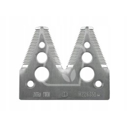 Top-cut double scythe blade h226351