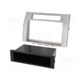 1 pcs x PER.PIC. - MA90007-05 - Radio frame, Toyota, 2 DIN, silver
