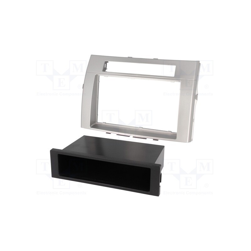 1 pcs x PER.PIC. - MA90007-05 - Radio frame, Toyota, 2 DIN, silver